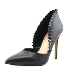 NWOT Jessica Simpson Paulene Black Pumps. Sz: 8